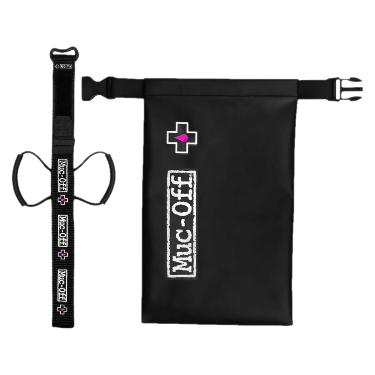 MUC-OFF Utility Frame Strap & Waterproof Cargo Bag Bundle