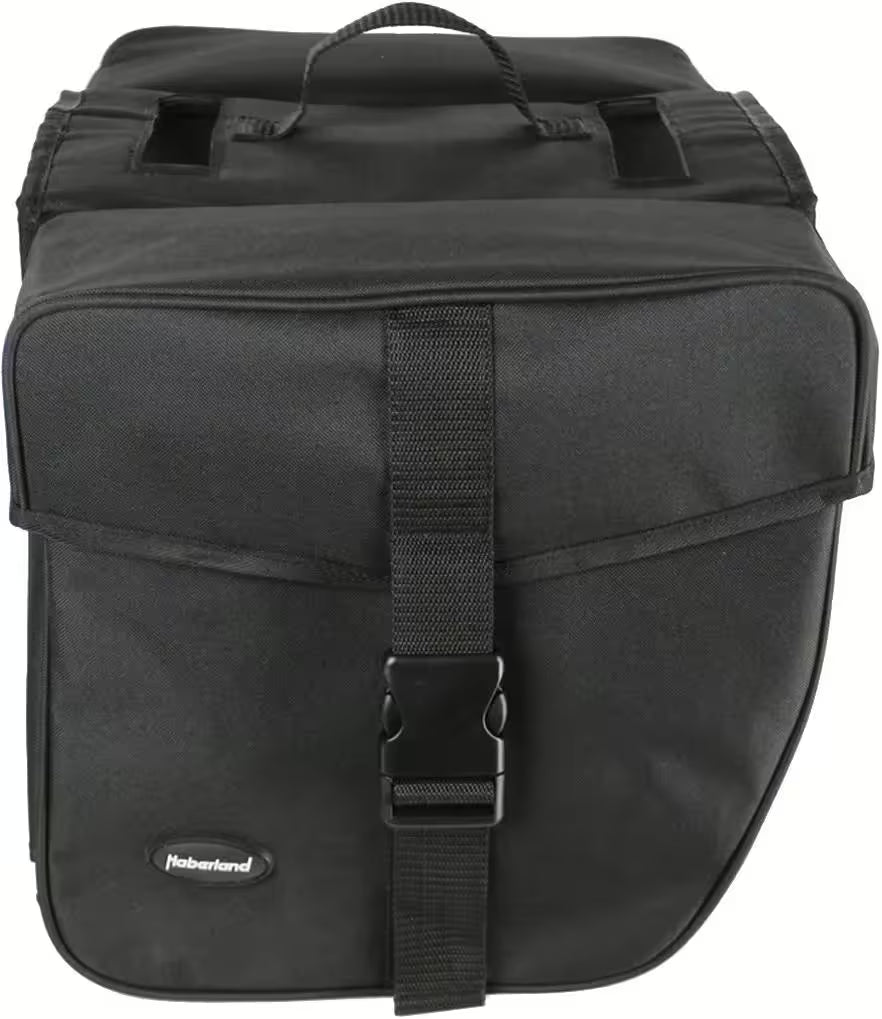 Haberland dobbelt taske "E-Bike M"