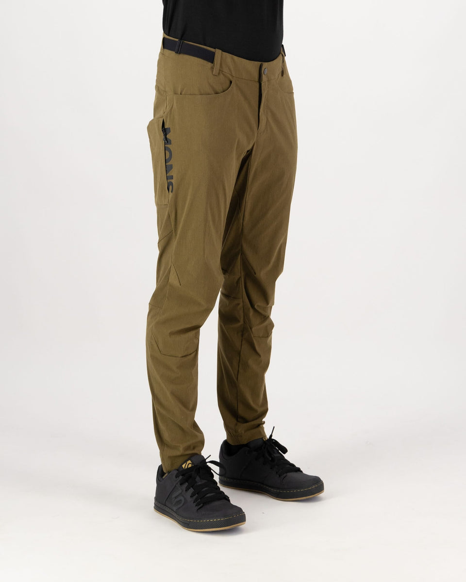 Mons Royale Mens Diversion Merino Trail Pants Dark Olive