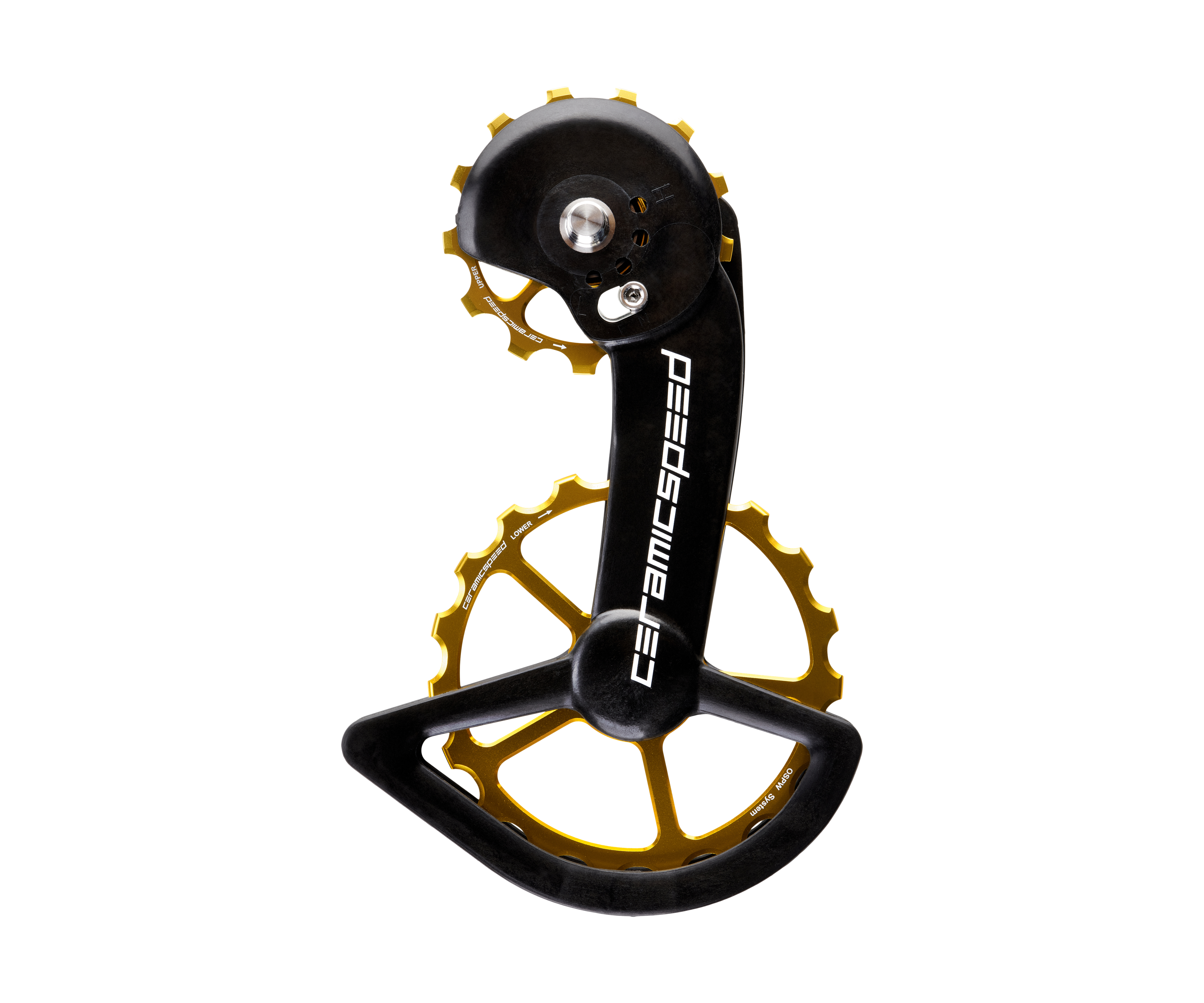 OSPW X for Shimano GRX/RX 2x11 Black Coated