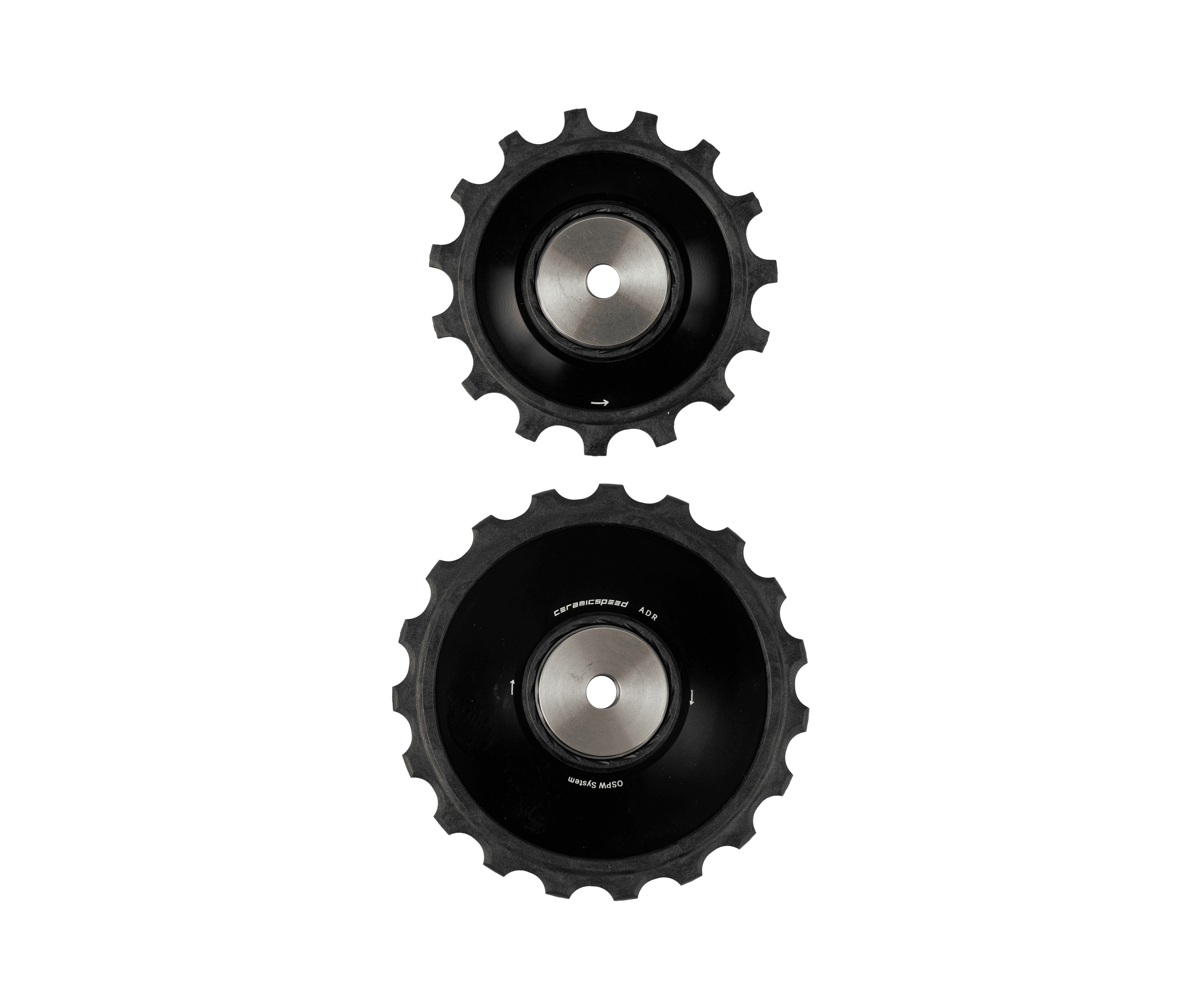 OS Pulleys AlphaDisc 15/19 Black