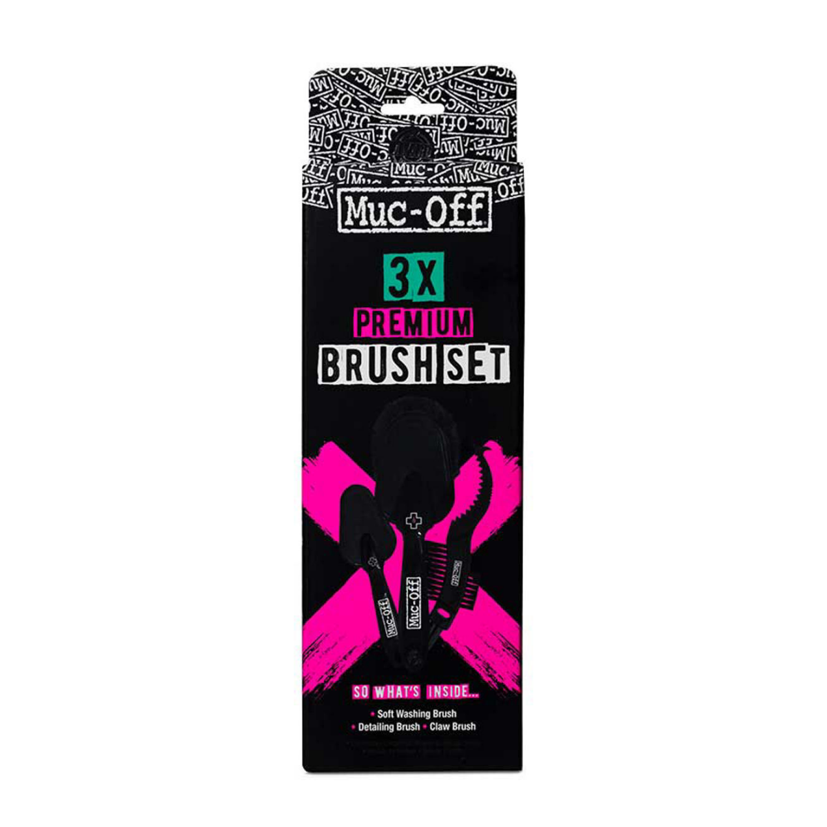 MUC-OFF 3x Brush Set