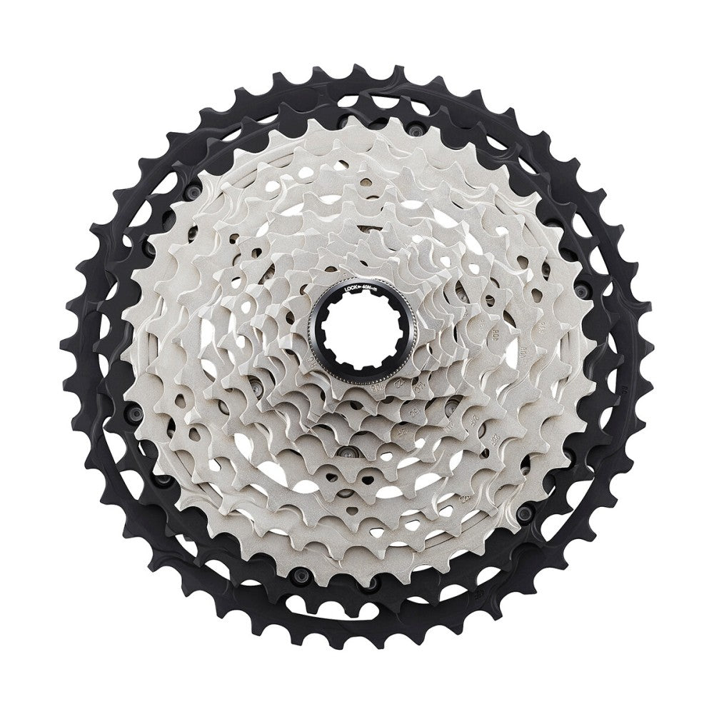 Shimano Deore XT CS-M8100 Cassette 12-speed - black/silver