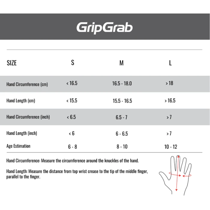 Grip Grab Rebel Youngster Rugged Langfingret Handske