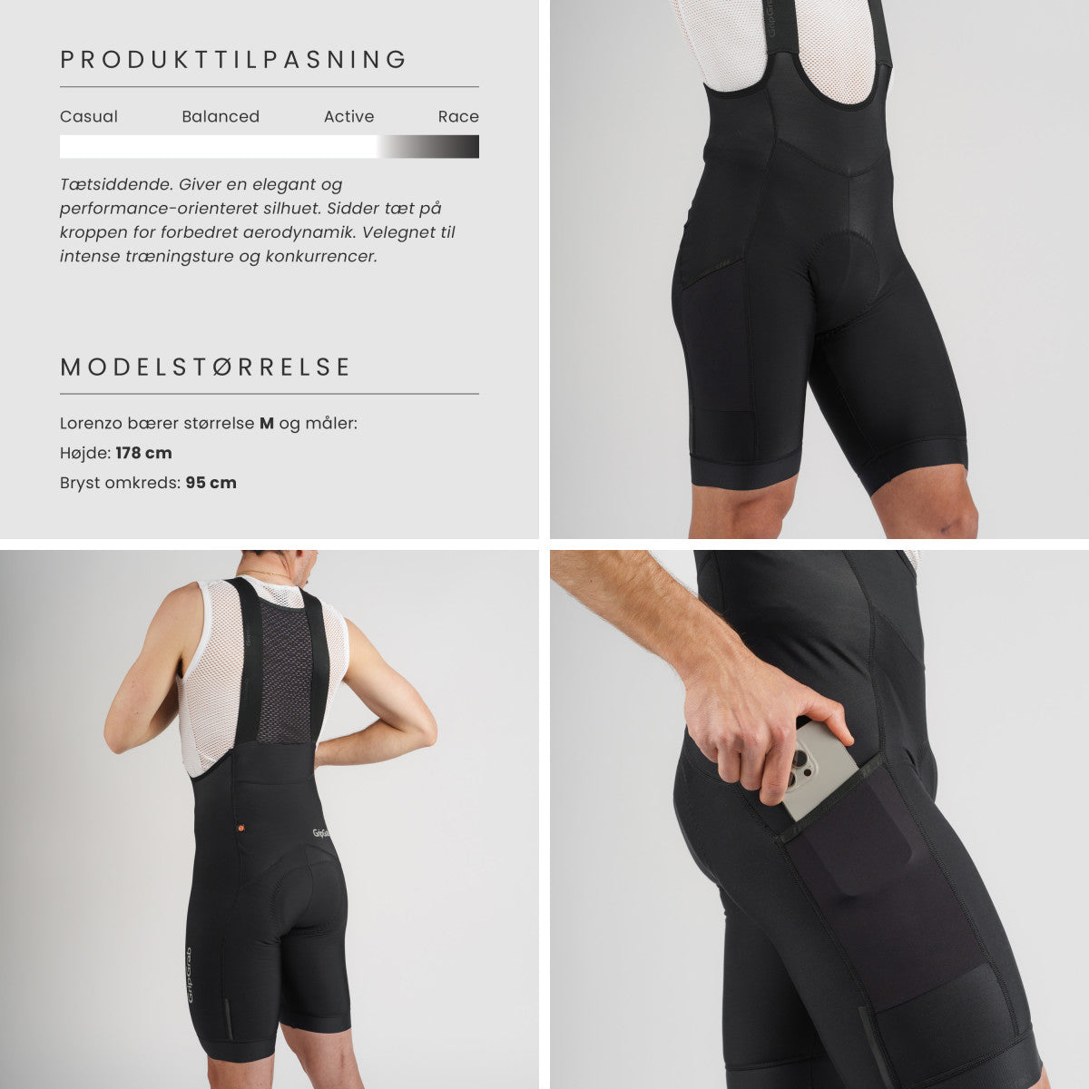GripGrab PACR Thermo bibshorts