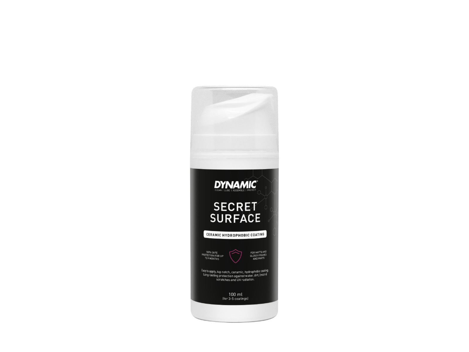 Dynamic Secret Surface Ceramic Hydrophobic Coating. beskytter din cykel mod fugt, snavs og UV-stråling.