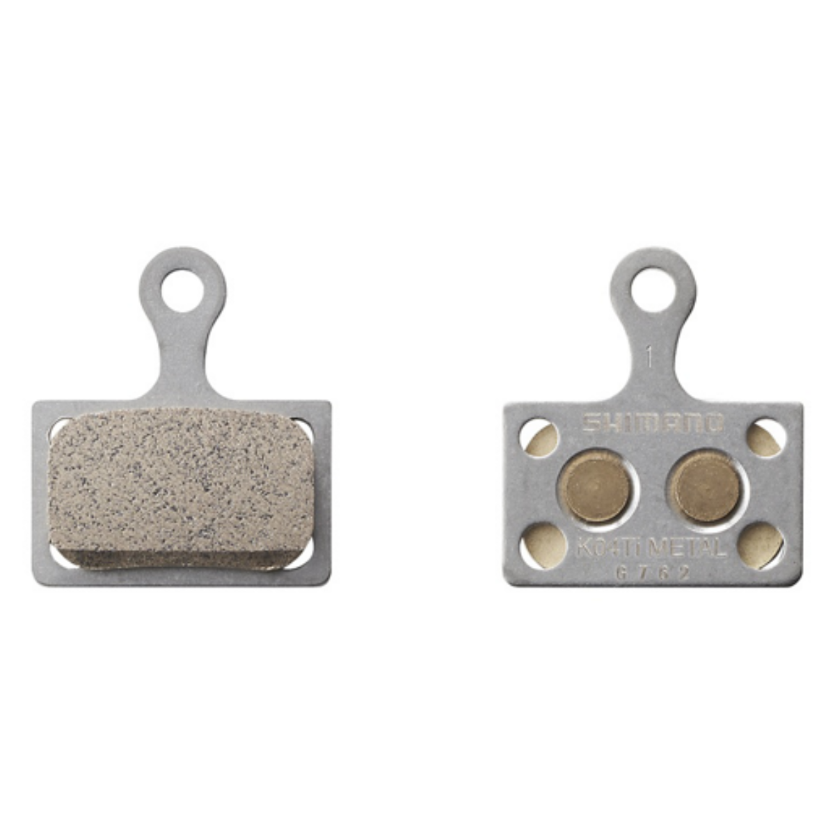 SHIMANO SKIVEBREMSEKLODS BP-K04TI-MX SINTRET UDEN FINNE 1 par