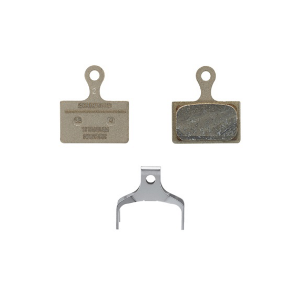 SHIMANO SKIVEBREMSEKLODS BP-K05TI-RX RESIN UDEN FINNE 1 par