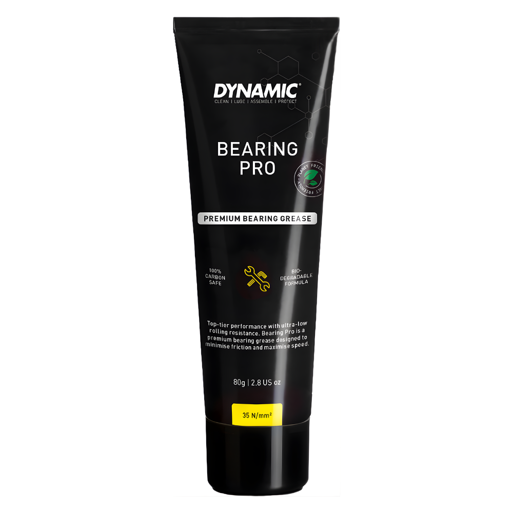 Dynamic Bike Care Bearing Pro Grease. Miljøvenligt fedtstof til smøring af lejer og bevægelige dele på cyklen.