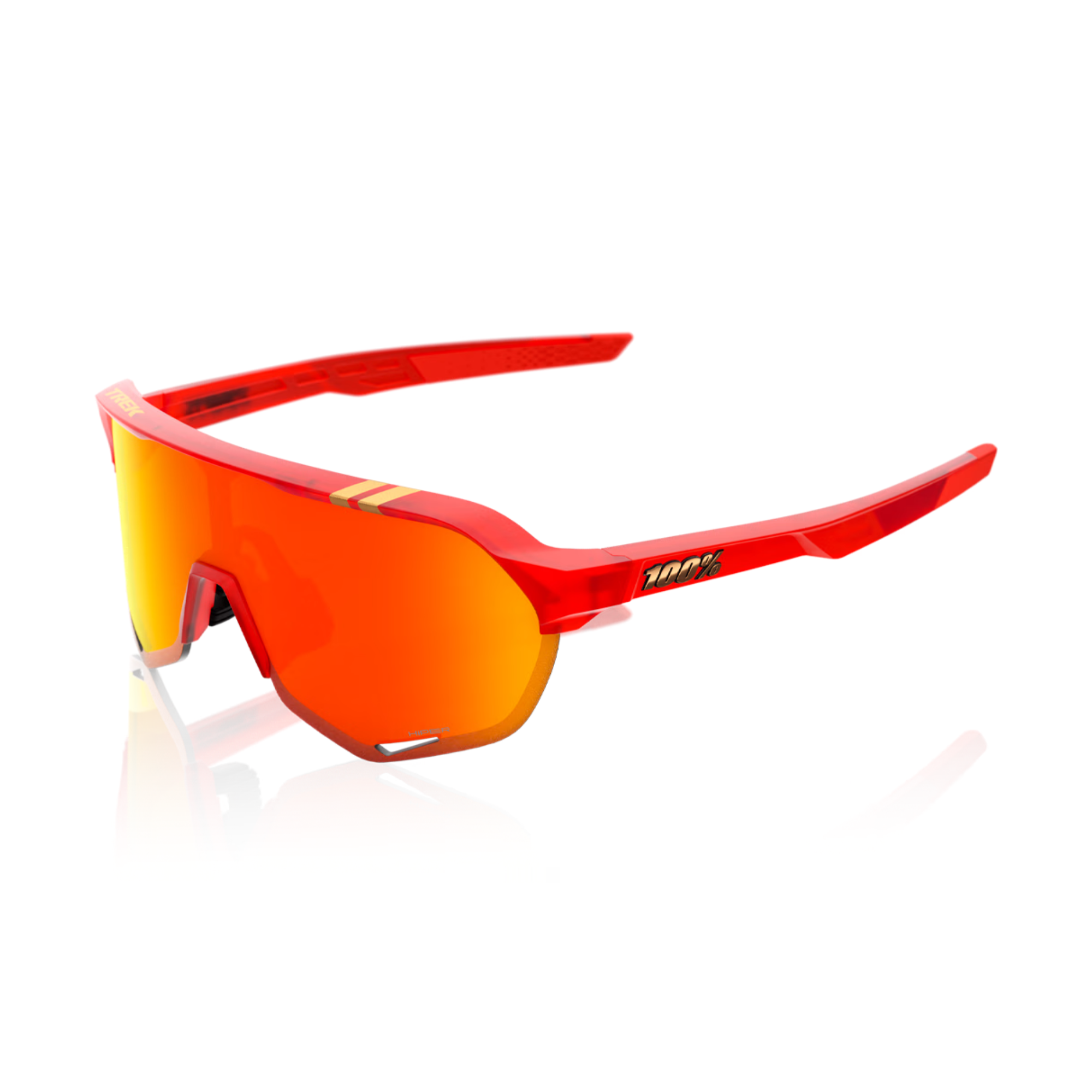 100% Trek Team Edition S2-solbriller med HiPER-glas