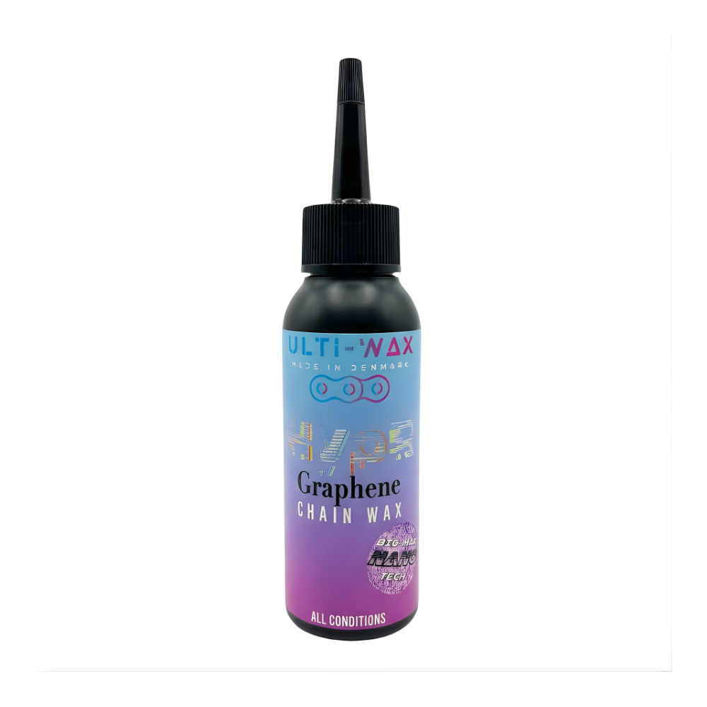 Ultiwax HypR Graphene Chain Wax
. Perfekt til vedligeholdelse af voksbehandlede kæder. Miljvenligt produkt.