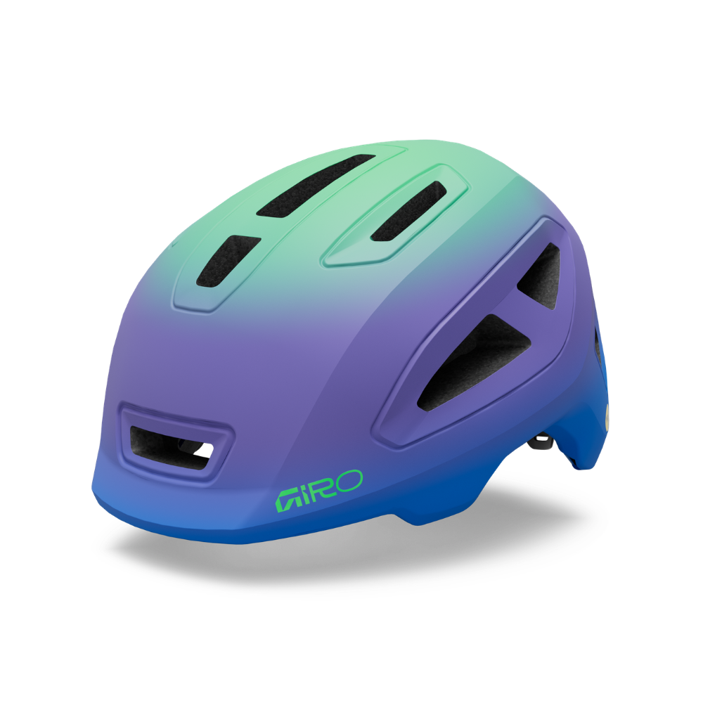 Giro Hjelm Scamp Mips II - M. Blue J./V. Green