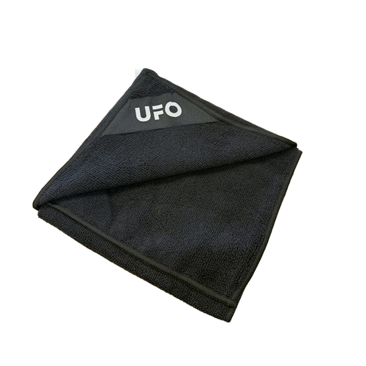 UFO CLEAN Microfiber Towel Black