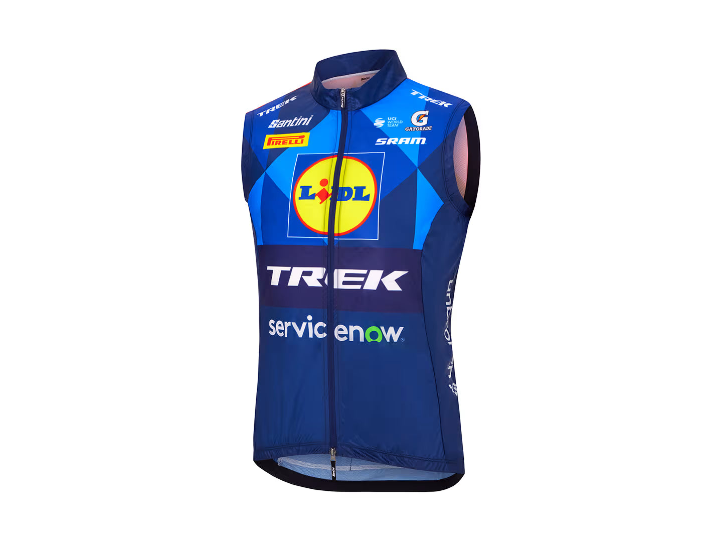 Santini Lidl-Trek Replica Race vindvest