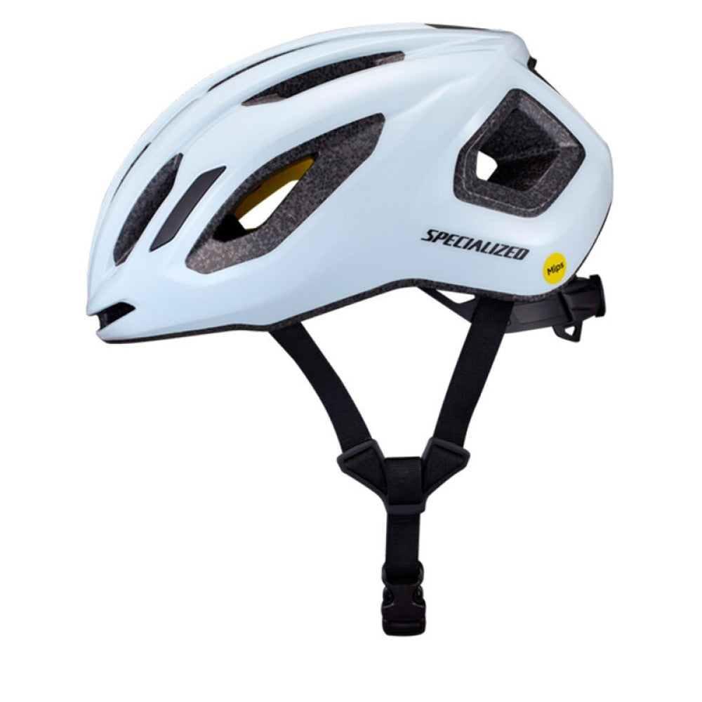 Specialized Chamonix 3 Mips hjelm i hvid. Aerodynamik, sikkerhed og komfort fra Specialized. Til den krævende landevejsrytter