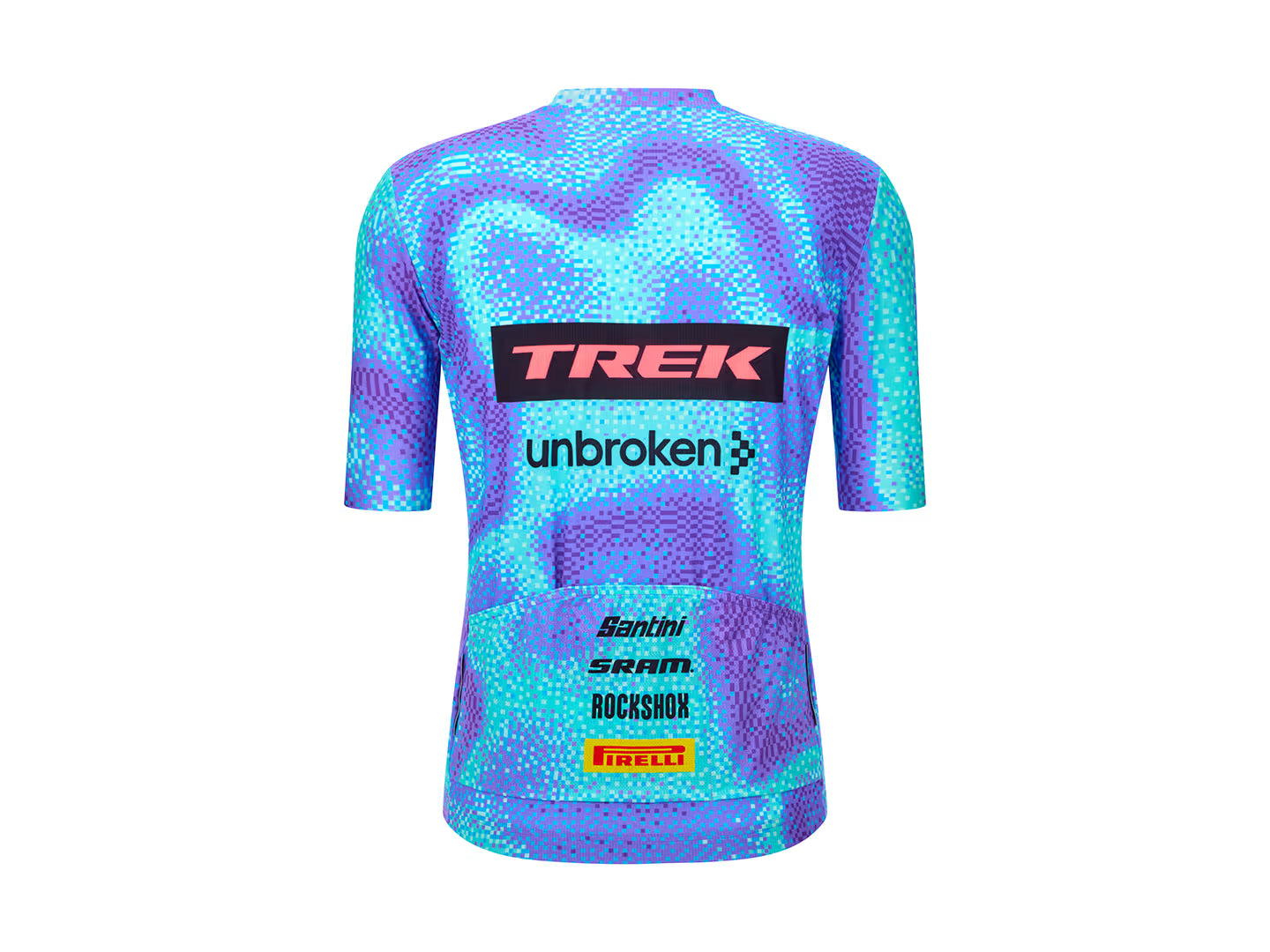 Santini Trek-Unbroken XC Team Replica cykeltrøje