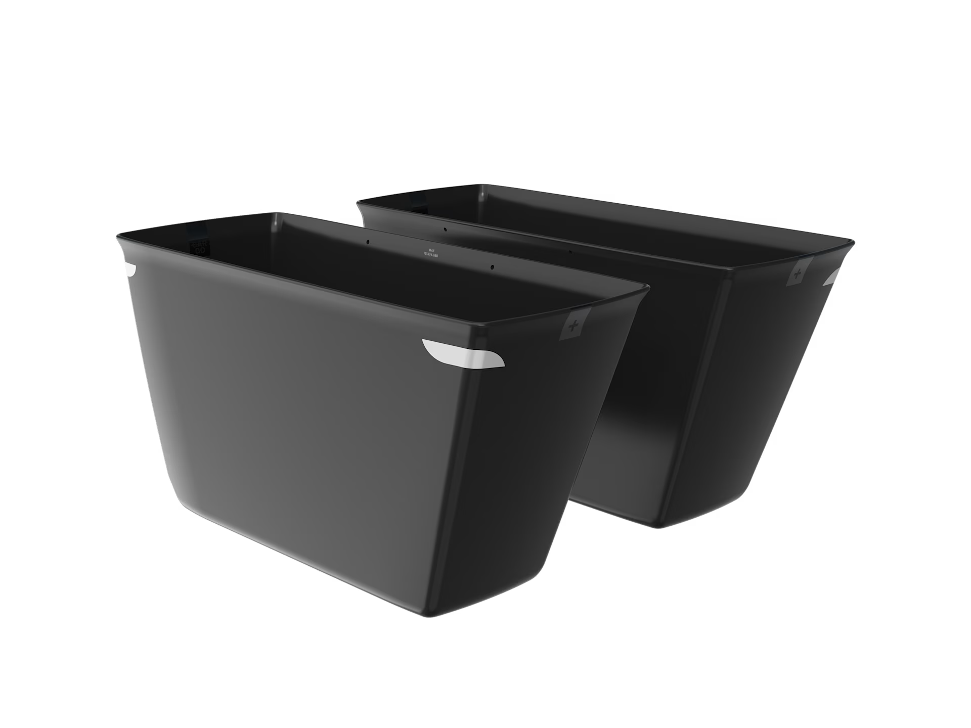 Trek Fetch+ 2 sæt med bagmonterede cykelkurve