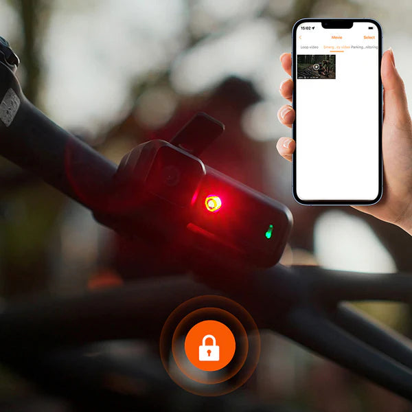 Ravemen NT301 baglygte med kamera