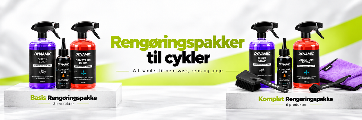 Rengøringspakker til cykler