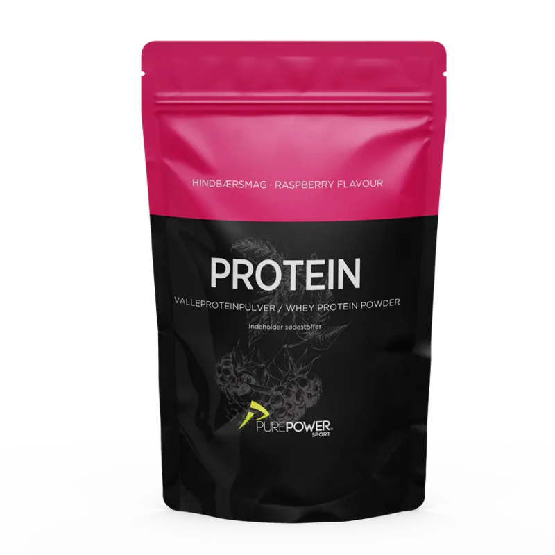 Purepower Proteinpulver 400g Hindbær