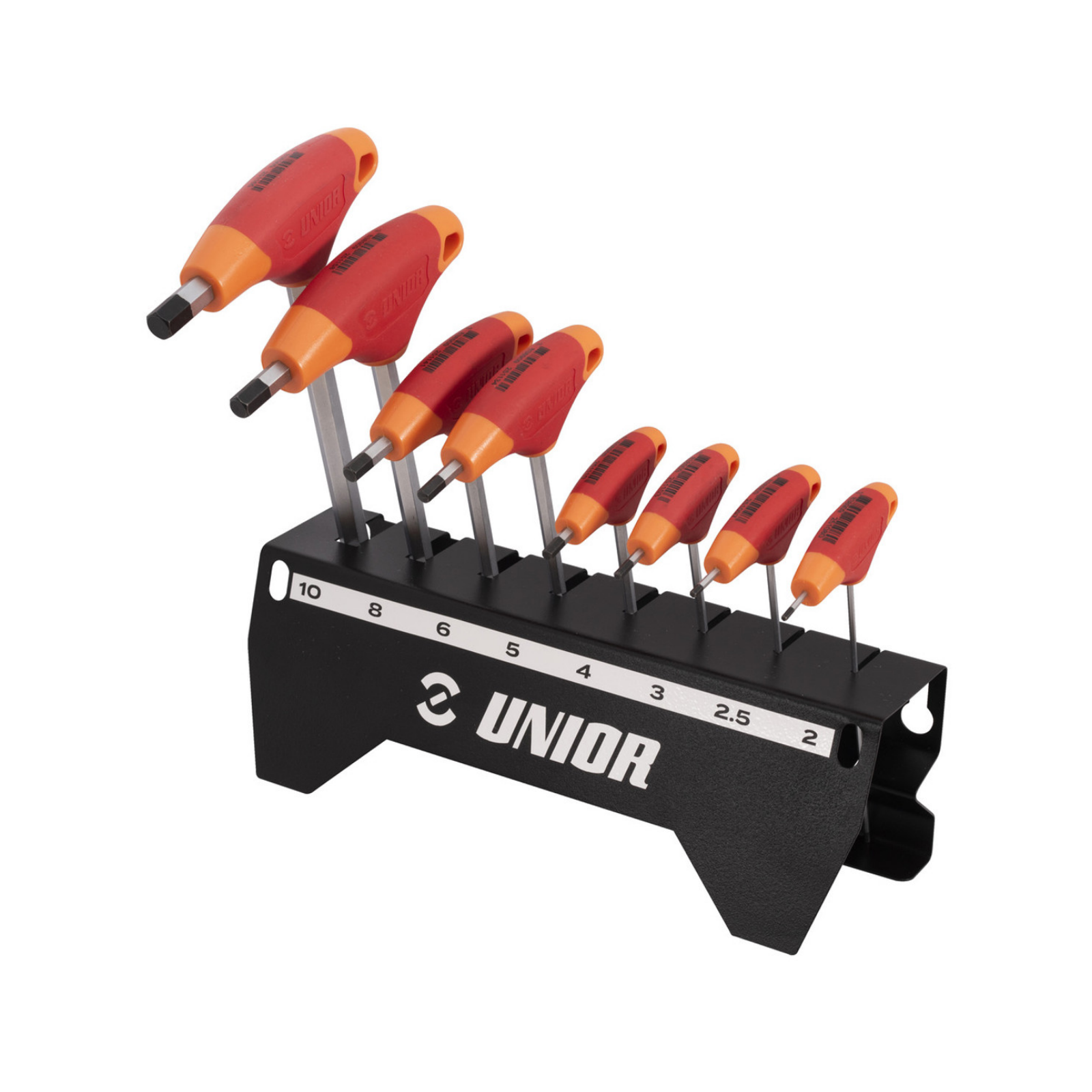 Unior T-greb unbrakonøglesæt – 8 dele