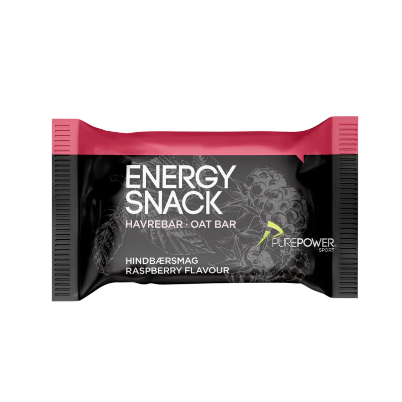 PurePower Energy Snack Hindbær