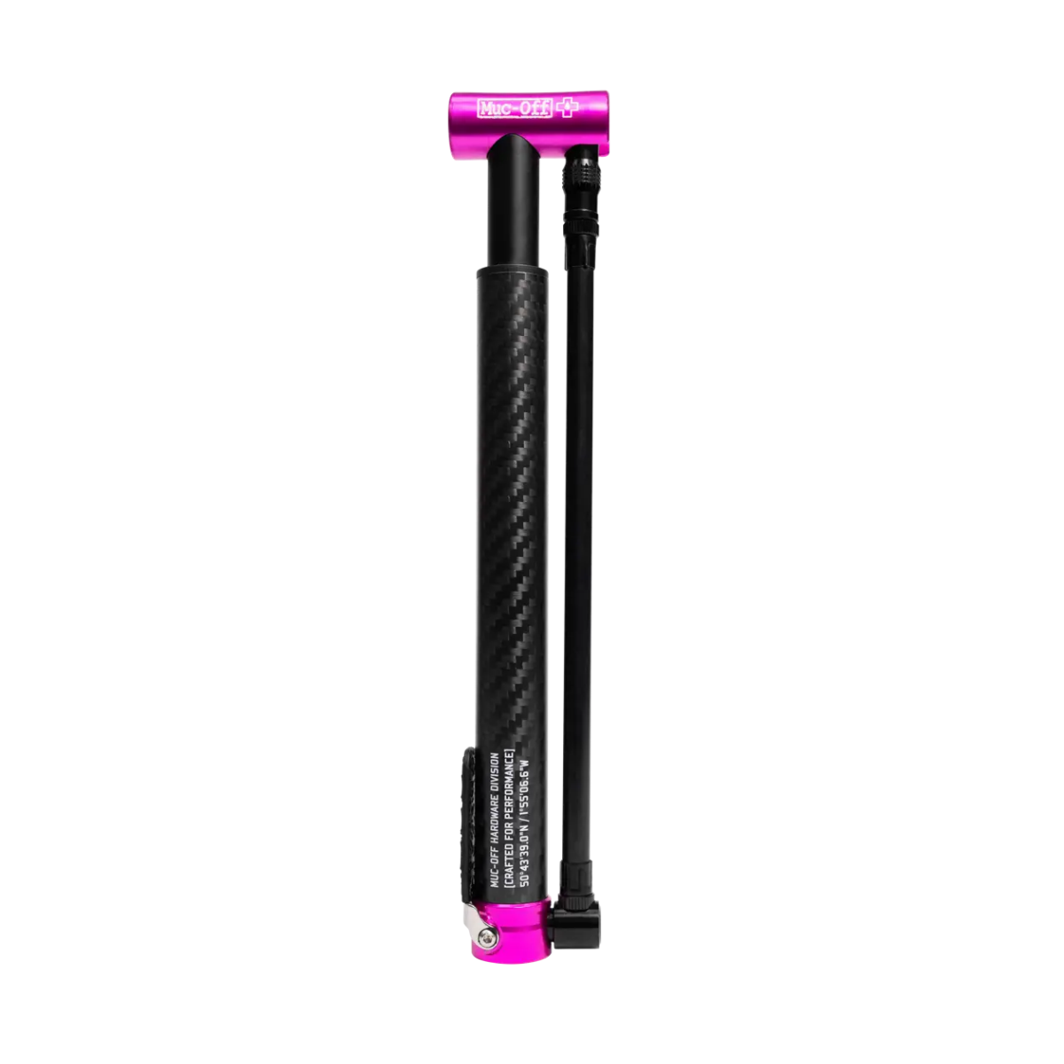 MUC-OFF Mini pump Airmach Carbon 130 psi