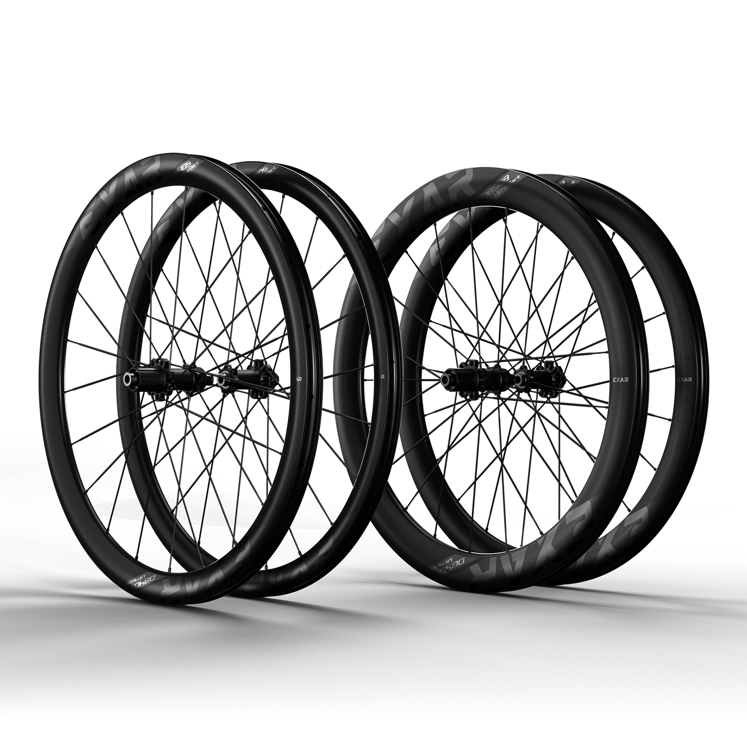EXAR Carbon Fiber Wheelset UltraDark Series