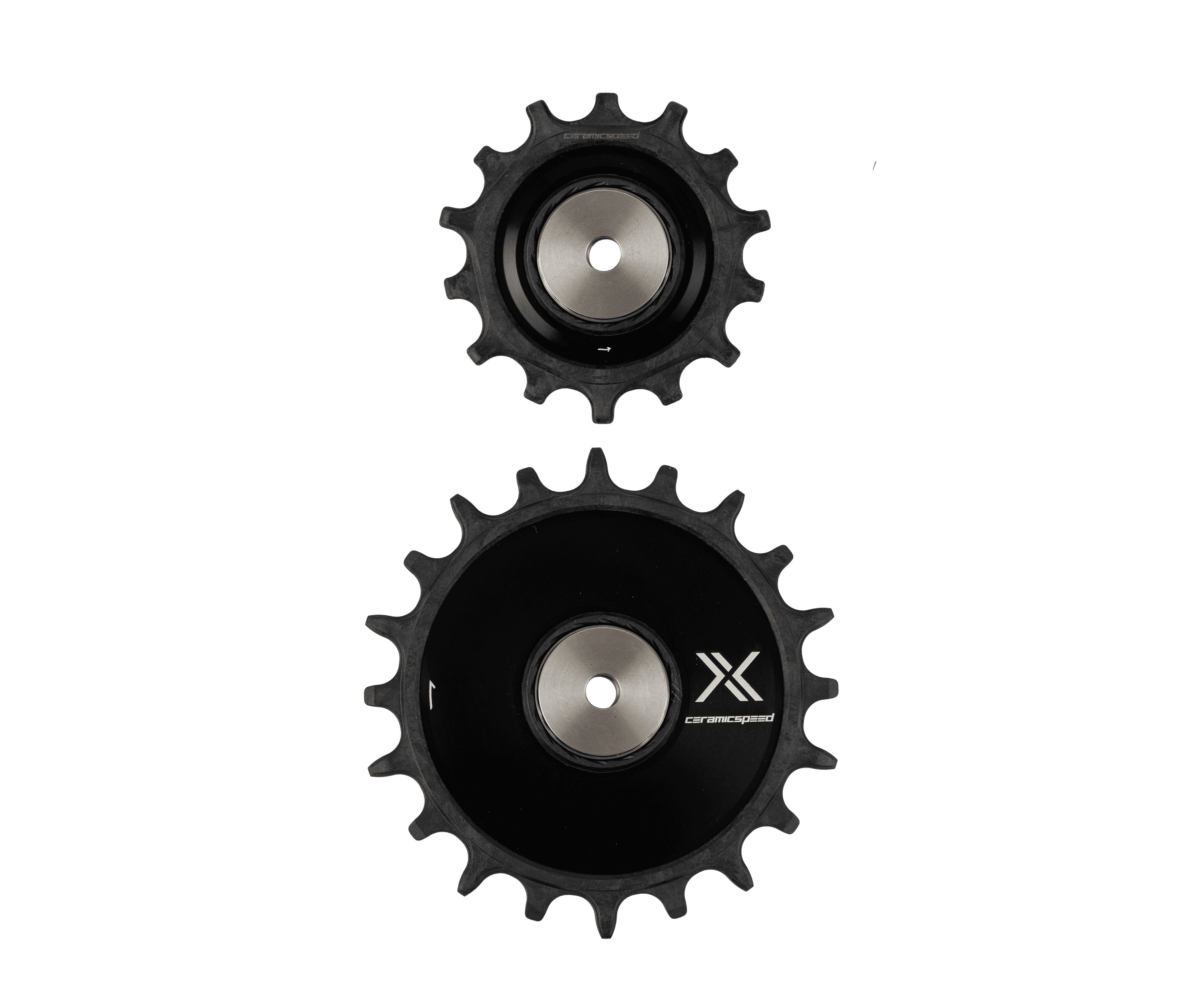 OS Pulleys AlphaDisc 14/20 Black