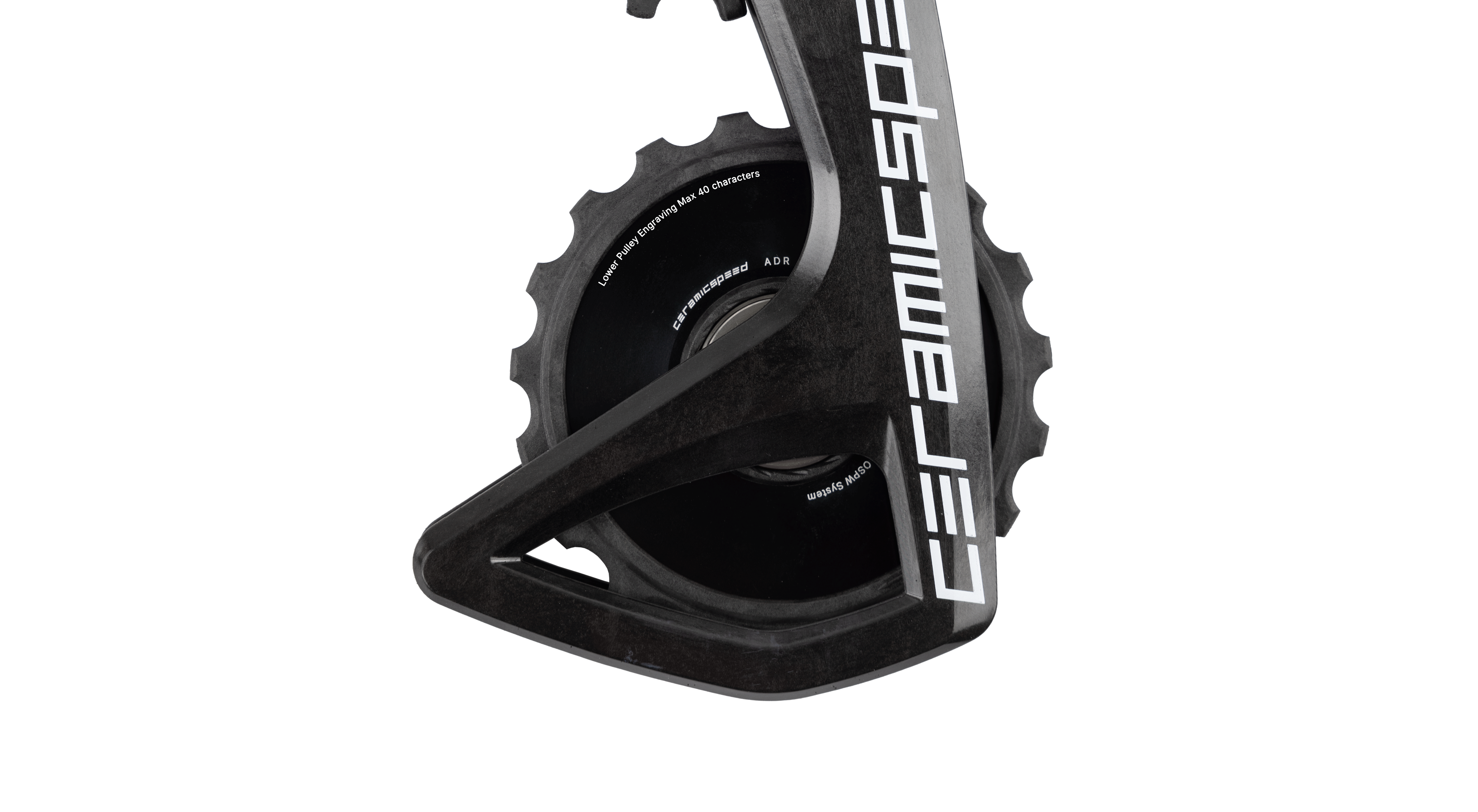 CeramicSpeed OSPW RS ALPHA for Campagnolo Super Record Wireless TEAM Logo