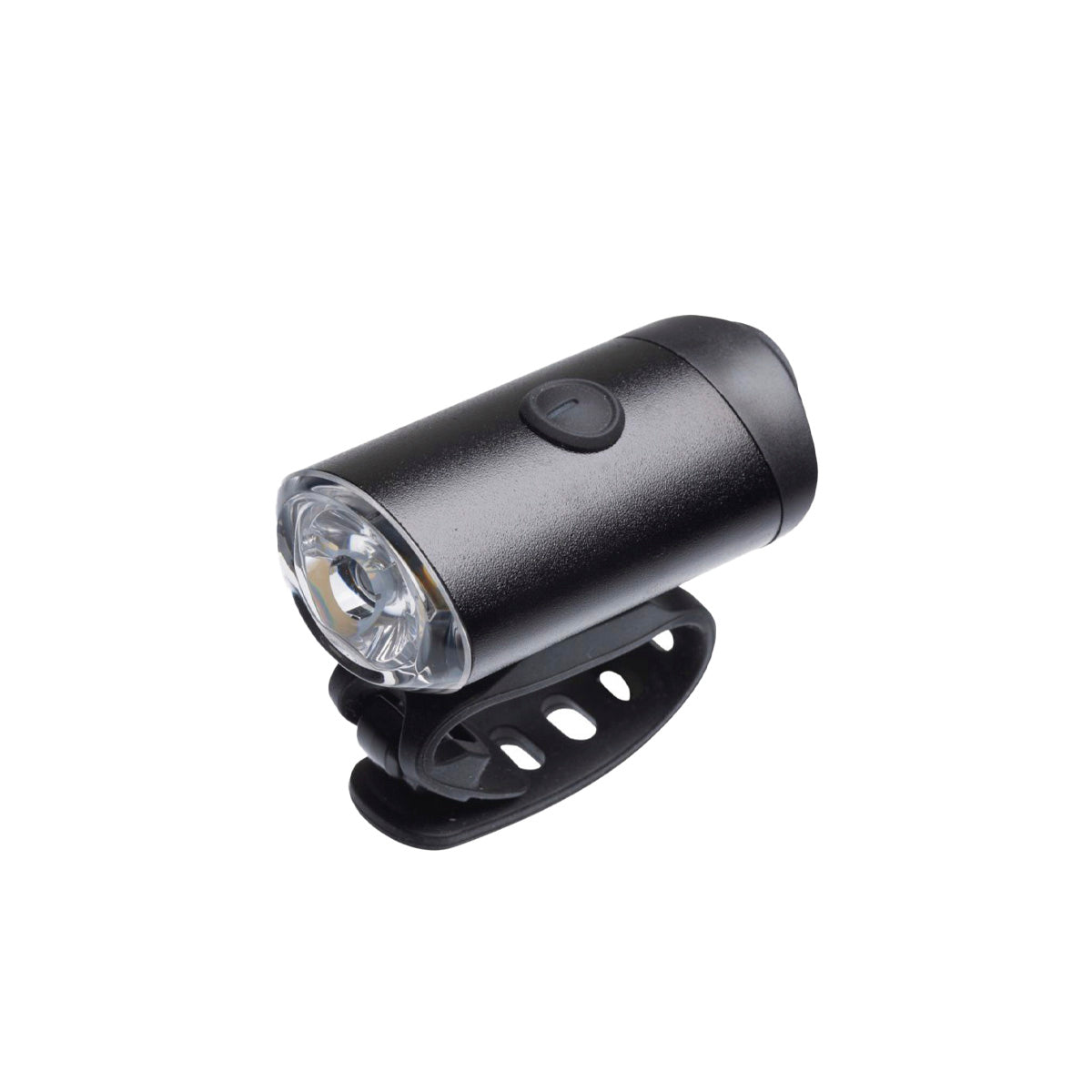 ABUS Forlygte Libra genopladelig sort 300 lumen med micro usb kabel