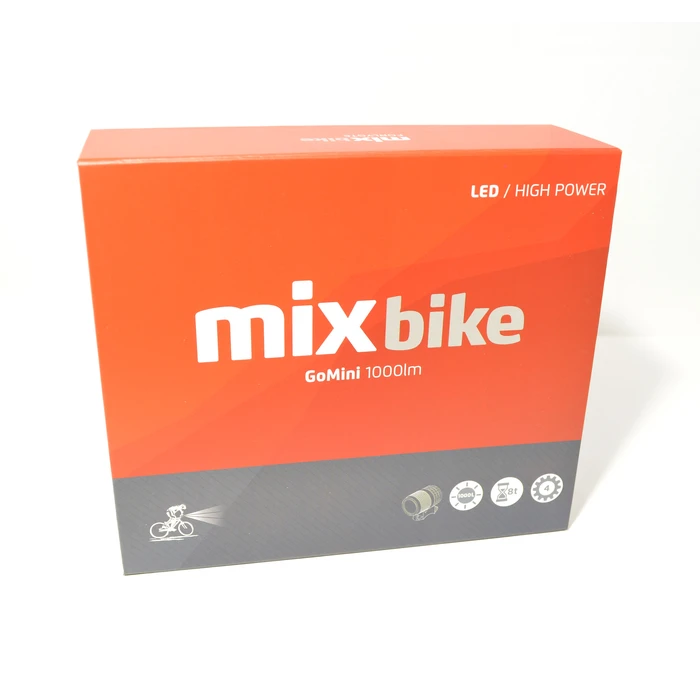 Mixbike GoMini 1000lm inkl. 2 batterier & oplader