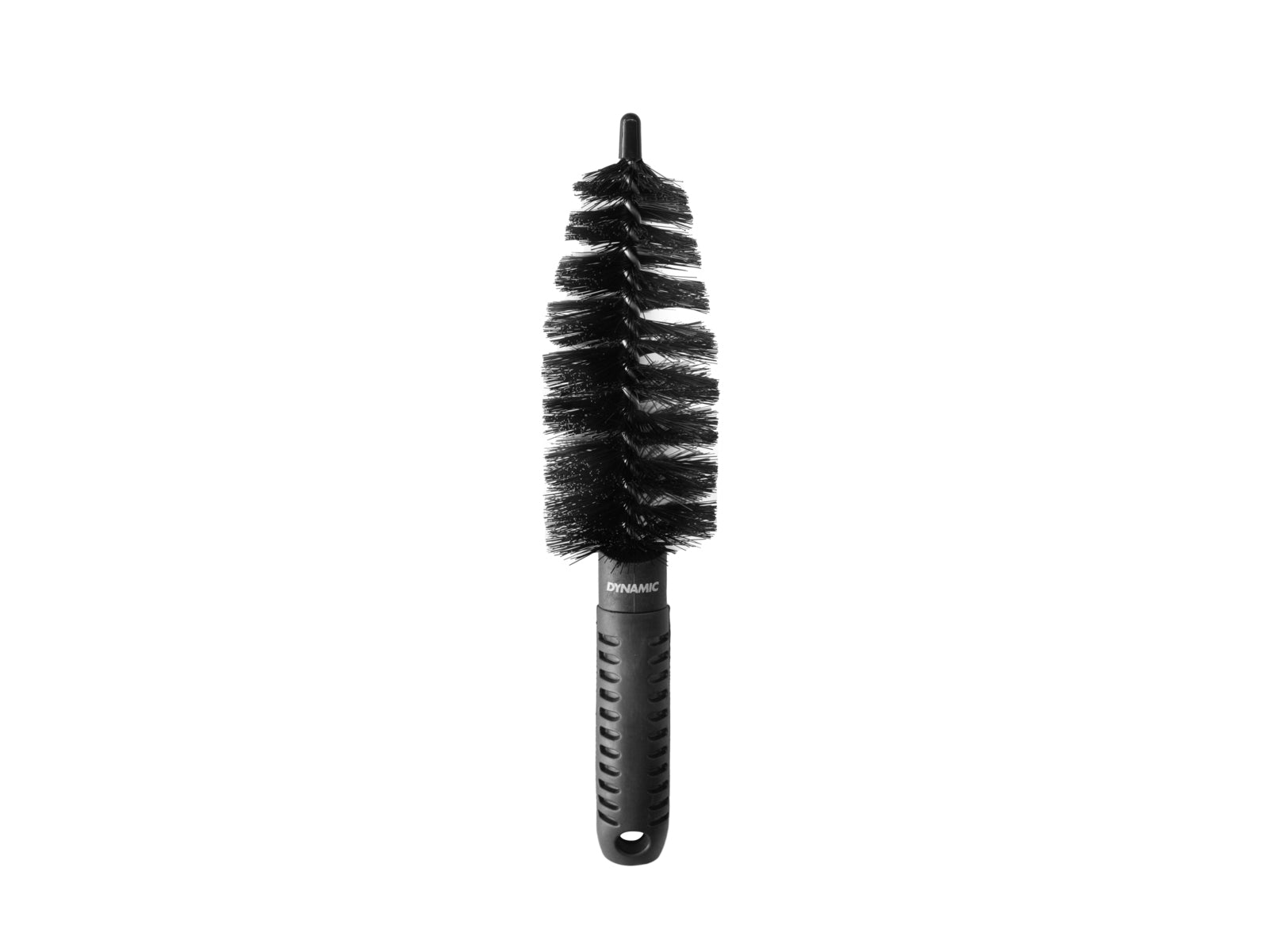 Dynamic Cone Brush. Kegleformet børste, perfekt til de vanskeligt tilgængelige steder på cyklen. Ergonomisk håndtag. 