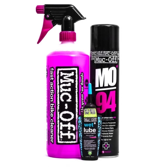 MUC-OFF Wash, Protect & Lube Kit