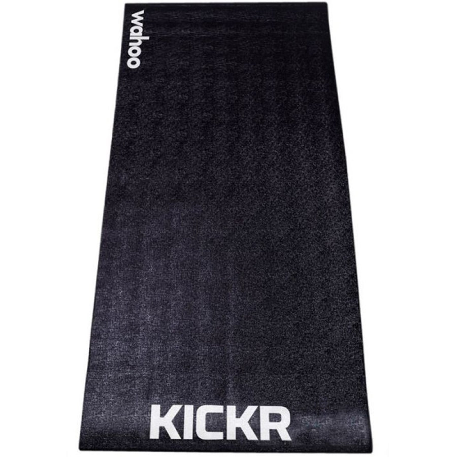 Sport Wahoo Kickr Mat, set ovenfra. Perfekt til at lægge under din homerainer. Super kvalitet fra wahoo. 