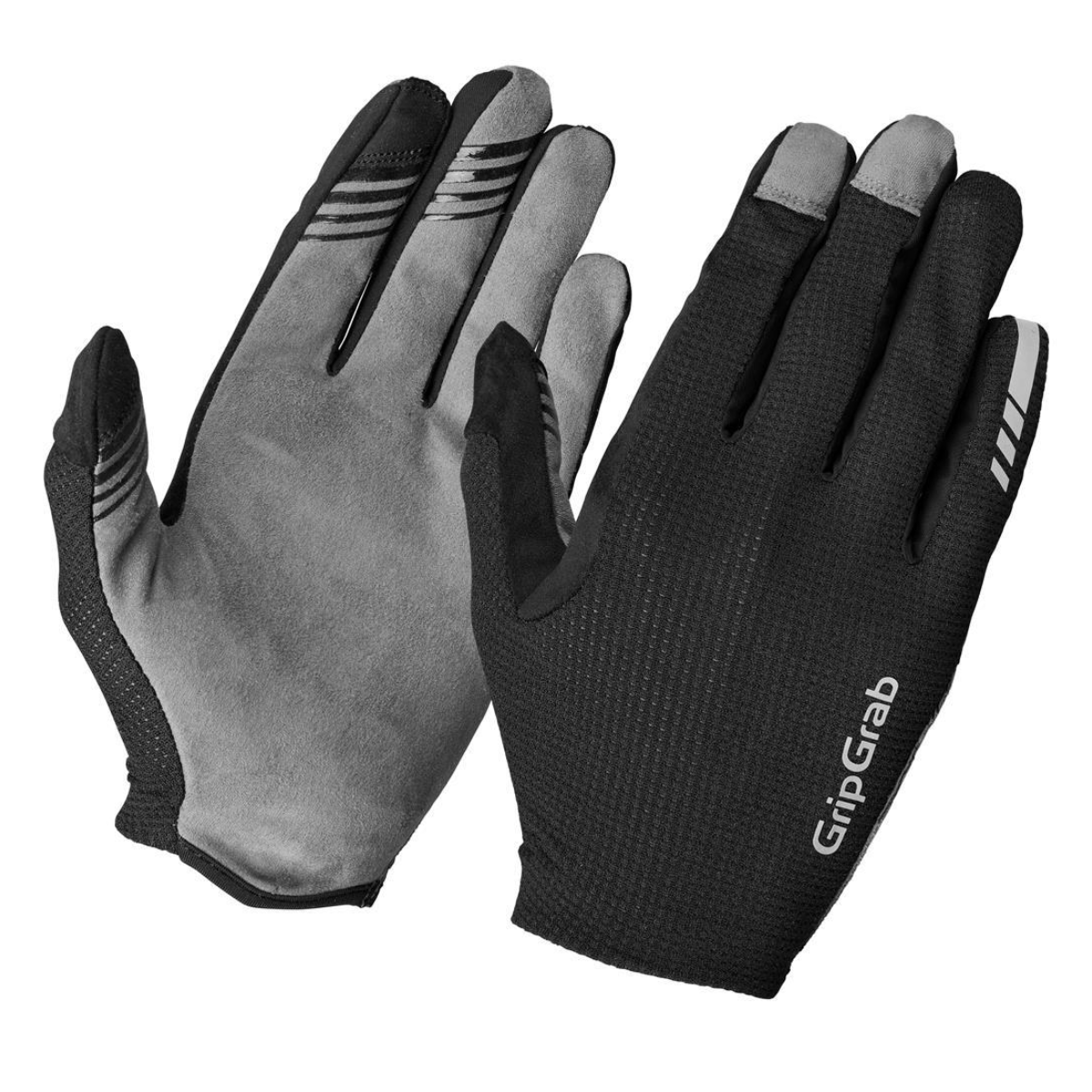 GripGrab PACR InsideGrip™ Langfingret Sommerhandsker - Sort