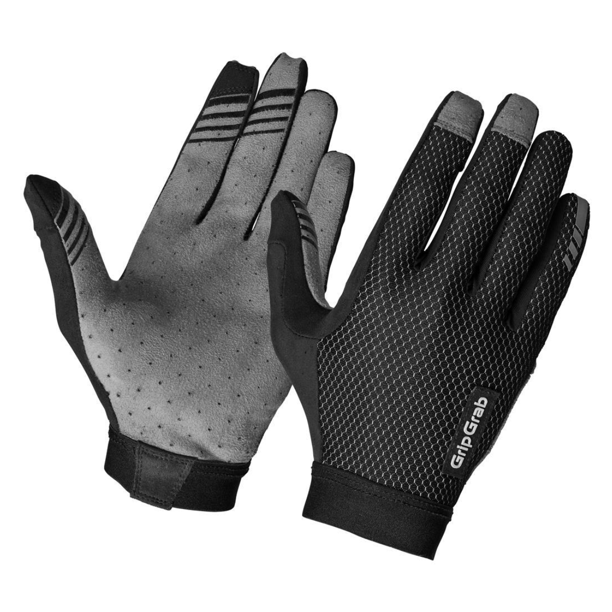 GripGrab Vertical 2 InsideGrip™ Langfingret Sommerhandsker - Sort