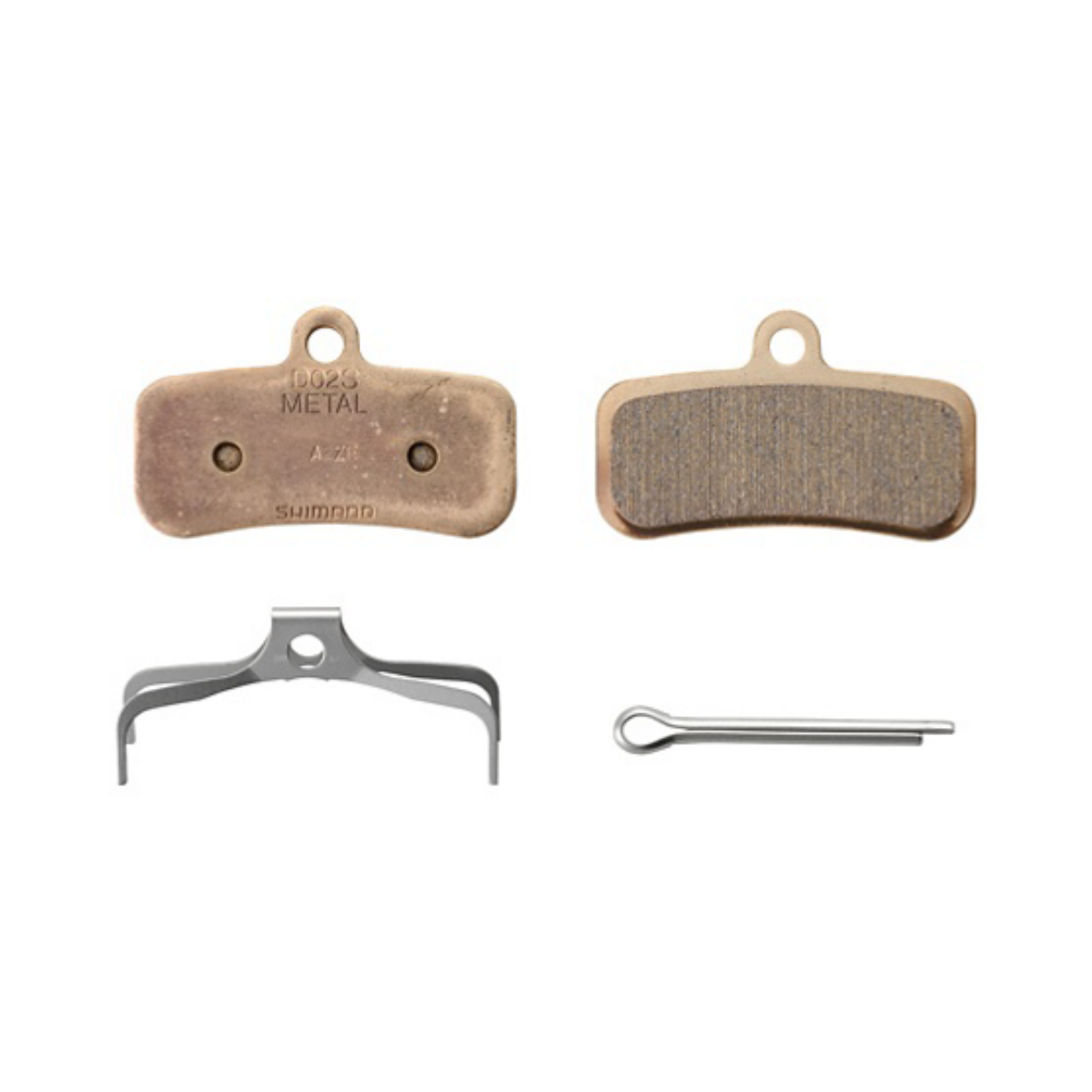 SHIMANO SKIVEBREMSEKLODS BP-D02S-MX SINTRET UDEN FINNE 1 par