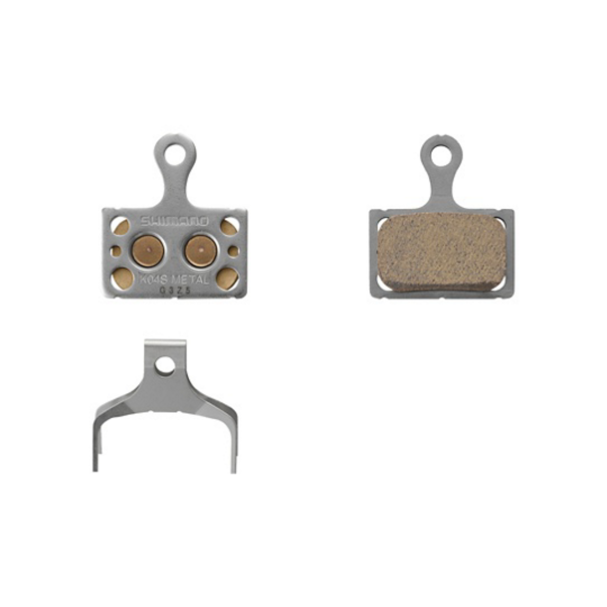 SHIMANO SKIVEBREMSEKLODS BP-K04S-MX SINTRET UDEN FINNE 1 par