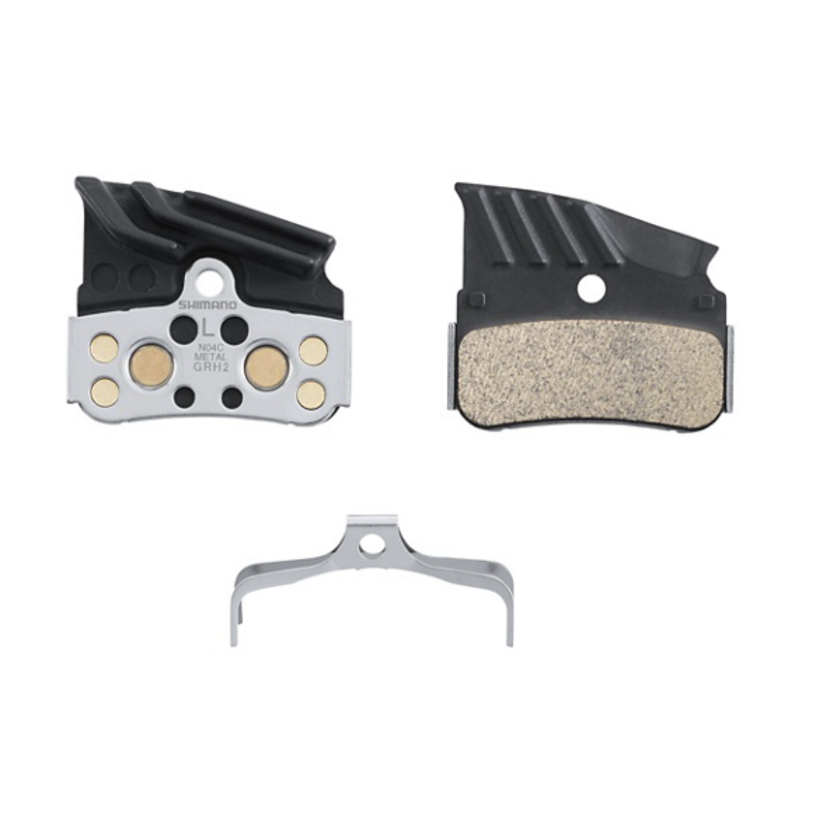SHIMANO SKIVEBREMSEKLODS BP-N04C-MF SINTRET MED FINNE 1 par