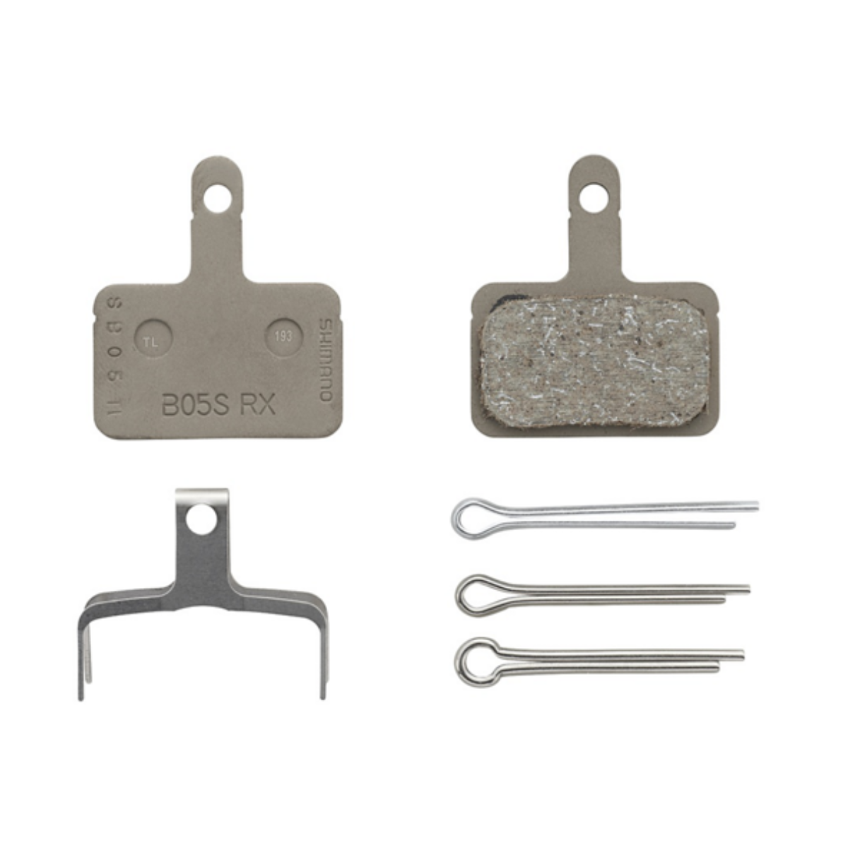 SHIMANO SKIVEBREMSEKLODS BP-B05S-RX RESIN UDEN FINNE 1 par