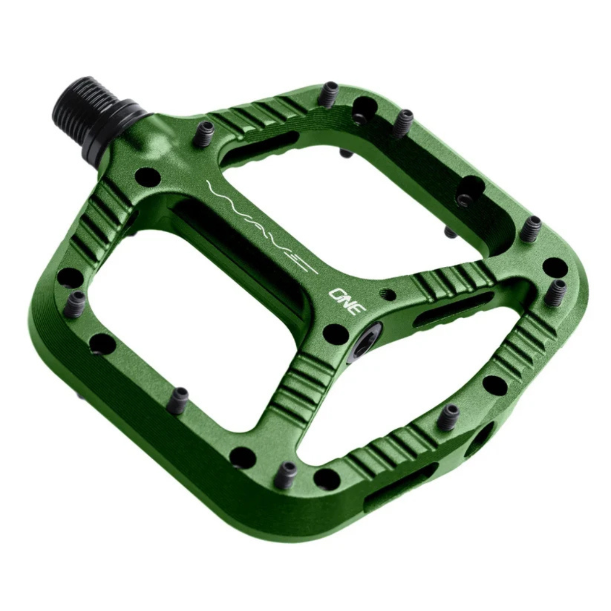 OneUp Wawe Pedals Dark Green