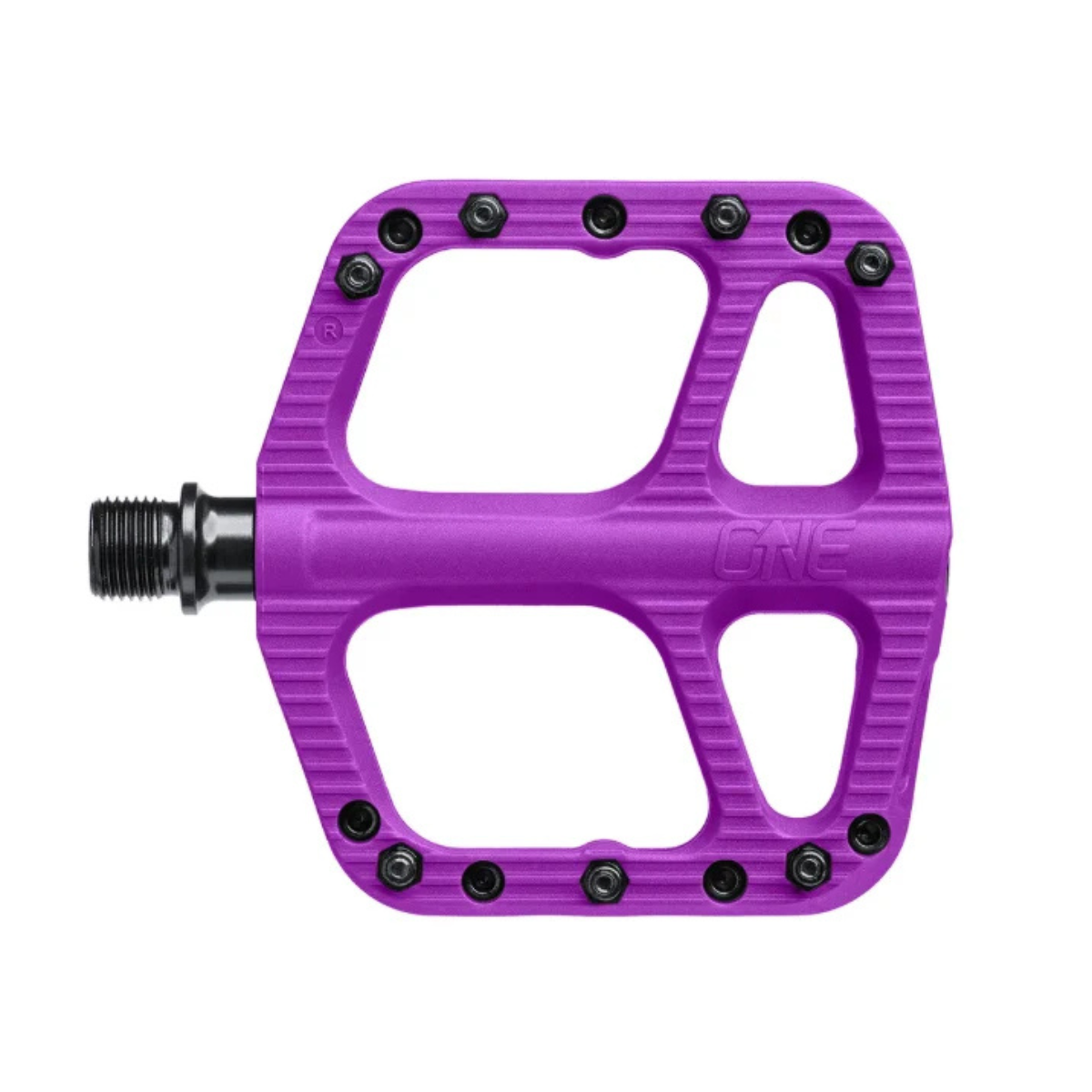 OneUp Composite Small Flat Pedals Purple