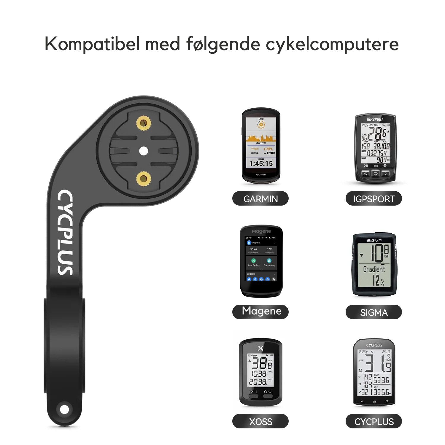 Cycplus Z3 Integreret Aero mount