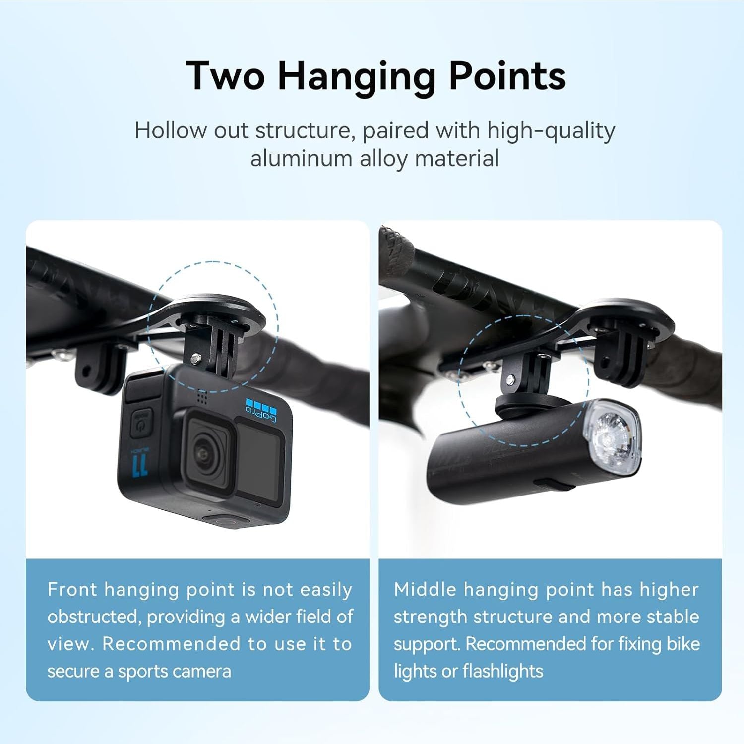 Cycplus Z3 Integreret Aero mount