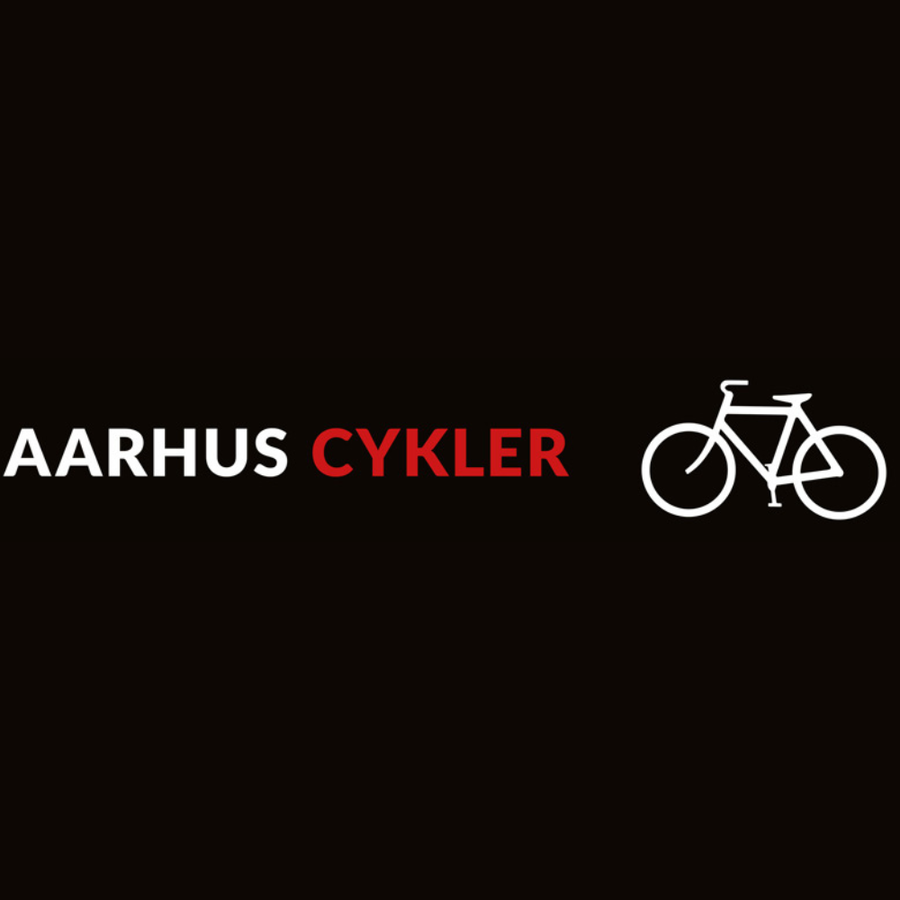 Illustration af cykel og Aarhus
