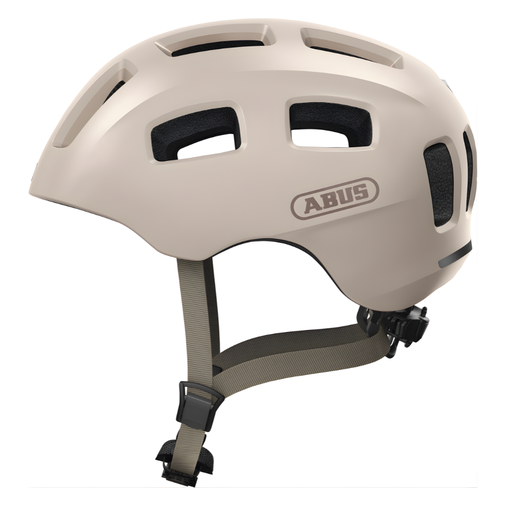 Abus Youn-I 2.0 champagne gold. Stilfuld, moderne cykelhjelm med høj komfort og sikkerhed. 