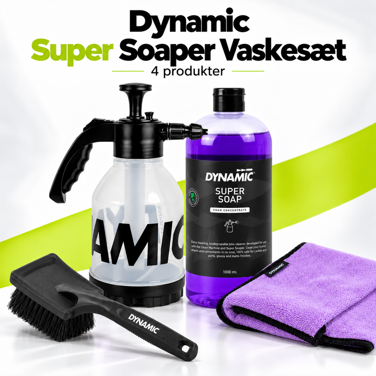 Dynamic Super Soaper Vaskesæt – 4 produkter