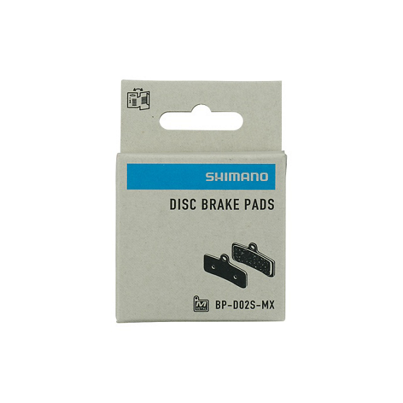 SHIMANO SKIVEBREMSEKLODS BP-D02S-MX SINTRET UDEN FINNE 1 par