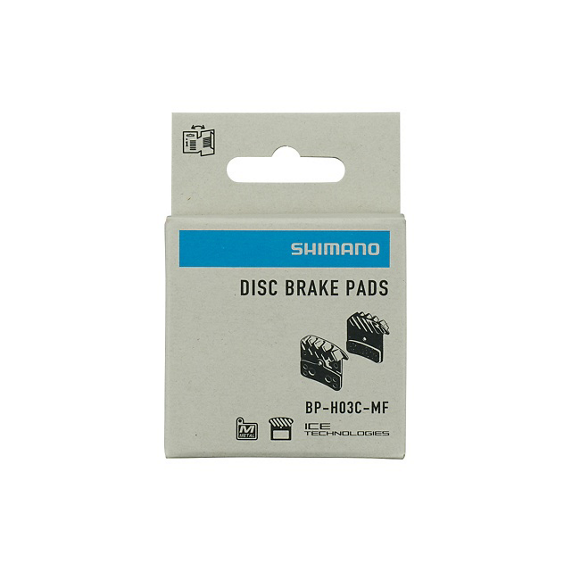 SHIMANO SKIVEBREMSEKLODS BP-H03C-MF SINTRET MED FINNE 1 par